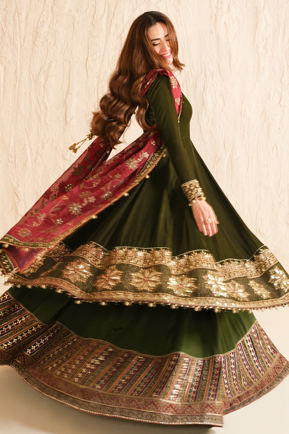 Jazmin | Velvet Edit 24 | Velvet Formal VF-2036 - Ladies Clothes - Maria Faisal