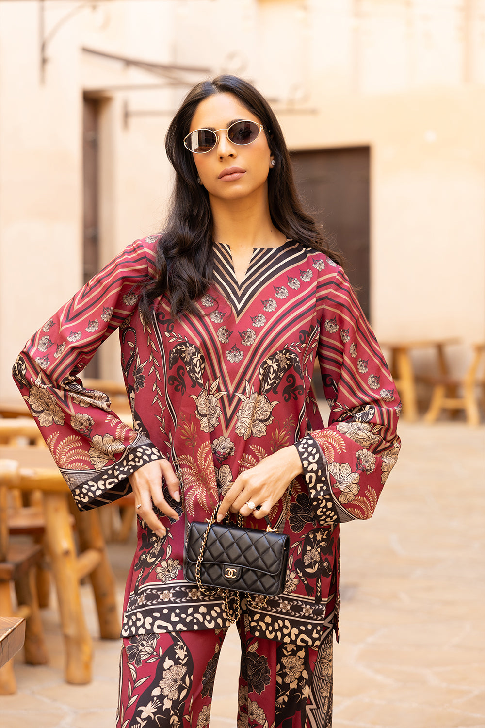 Saira Rizwan | Resort Collection 25 | ROSA-SRRC03-25 by Maria Faisal - Registered Vendor of : Saira Rizwan - type : Ladies Clothes - 100% original wedding dresses