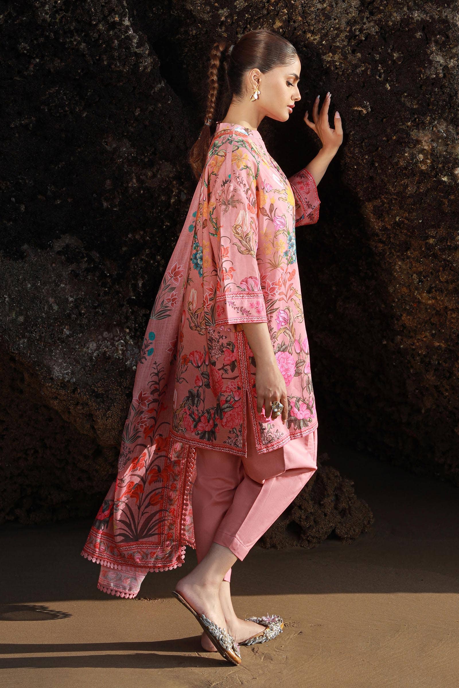 Sana Safinaz | Mahay Spring 24 | H241-019A-3CS - Ladies Clothes - Maria Faisal