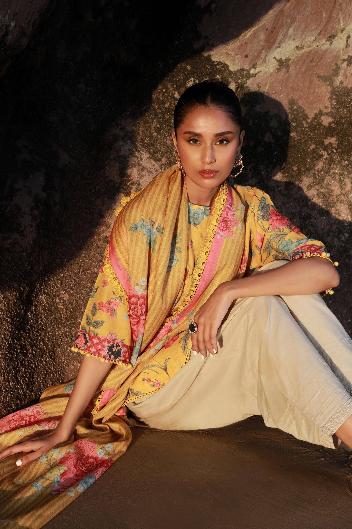 Sana Safinaz | Mahay Spring 24 | H241-007B-2S - Ladies Clothes - Maria Faisal