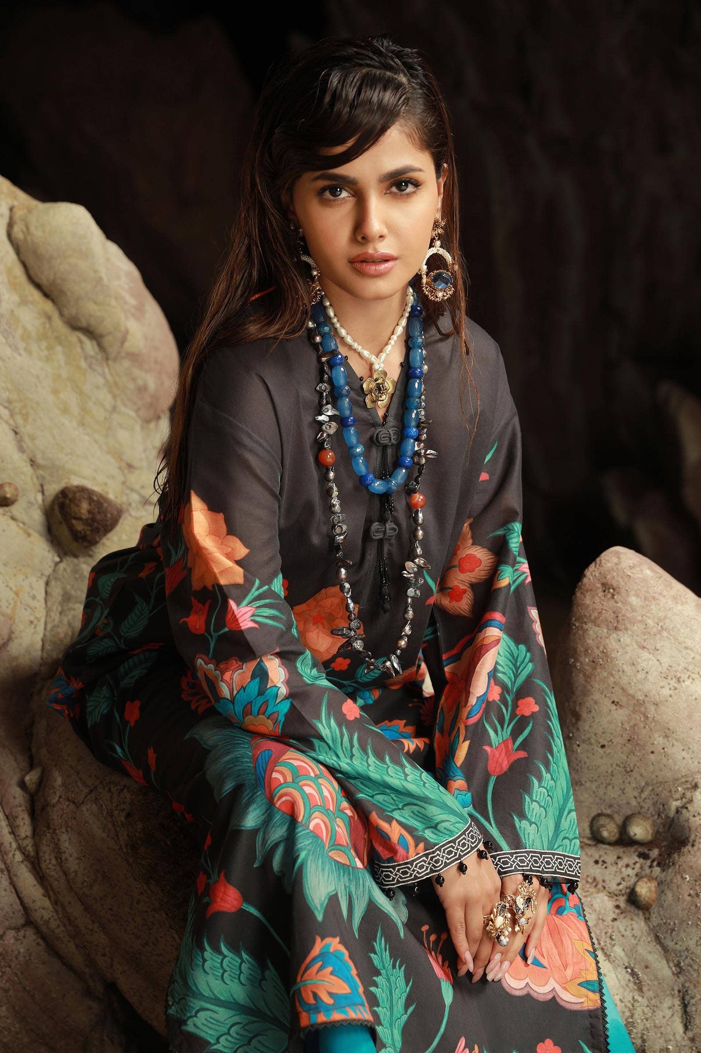 Sana Safinaz | Mahay Spring 24 | H241-011A-2C - Ladies Clothes - Maria Faisal