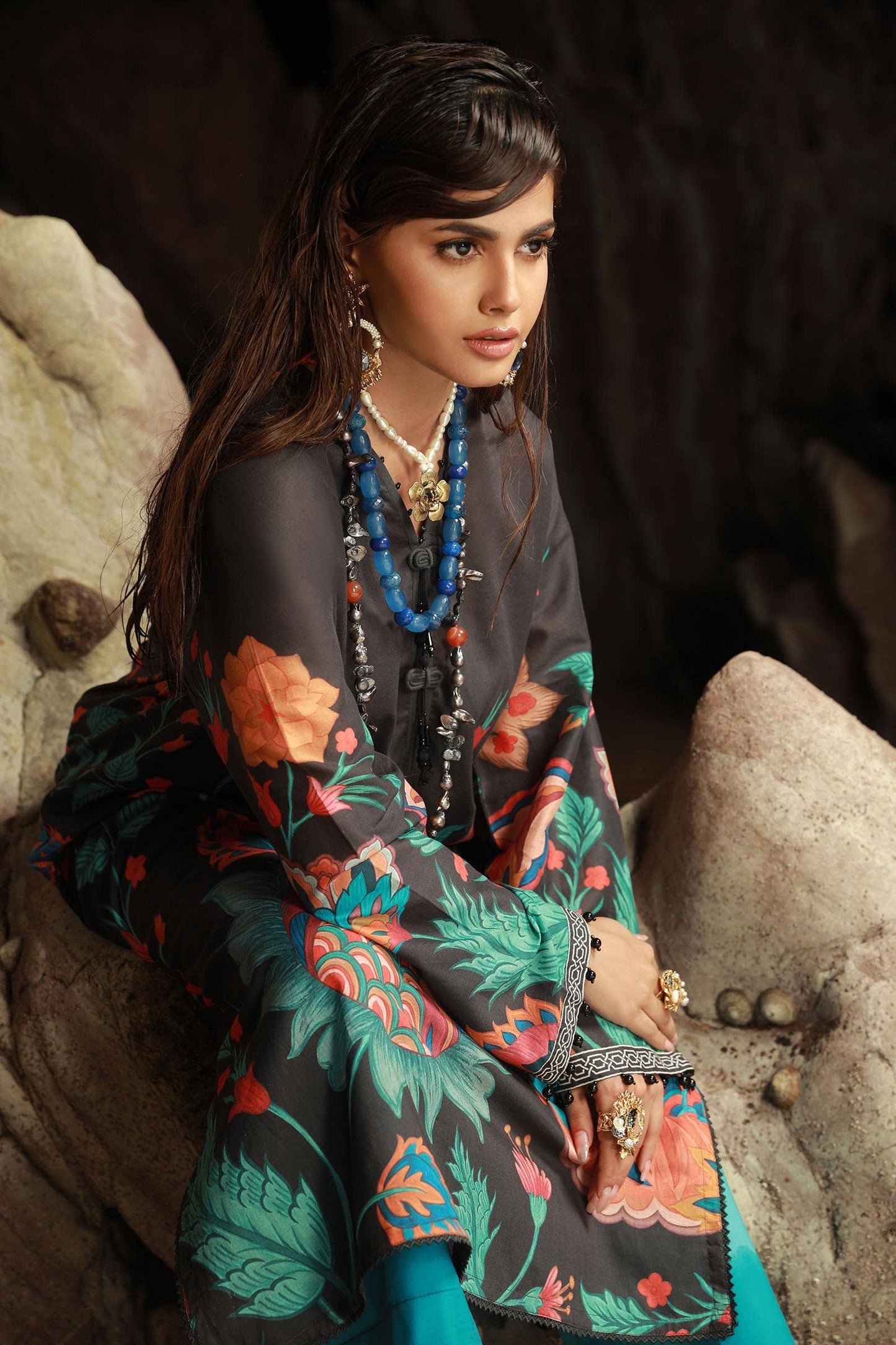 Sana Safinaz | Mahay Spring 24 | H241-011A-2C - Ladies Clothes - Maria Faisal