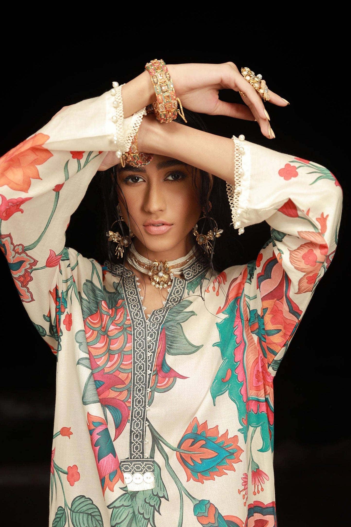 Sana Safinaz | Mahay Spring 24 | H241-011B-2C - Ladies Clothes - Maria Faisal