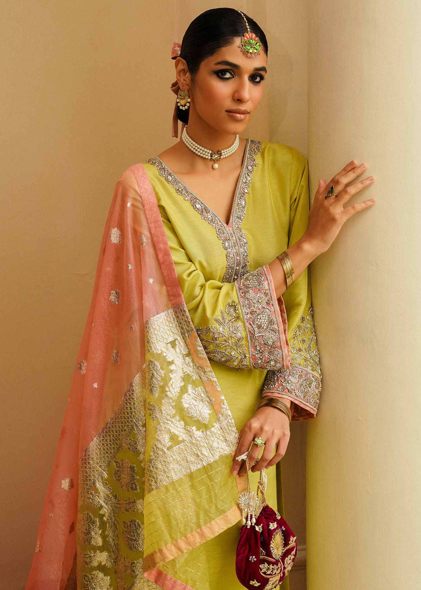 Mahgul | Eid Edit 2024 | Lemon Mint - Ladies Clothes