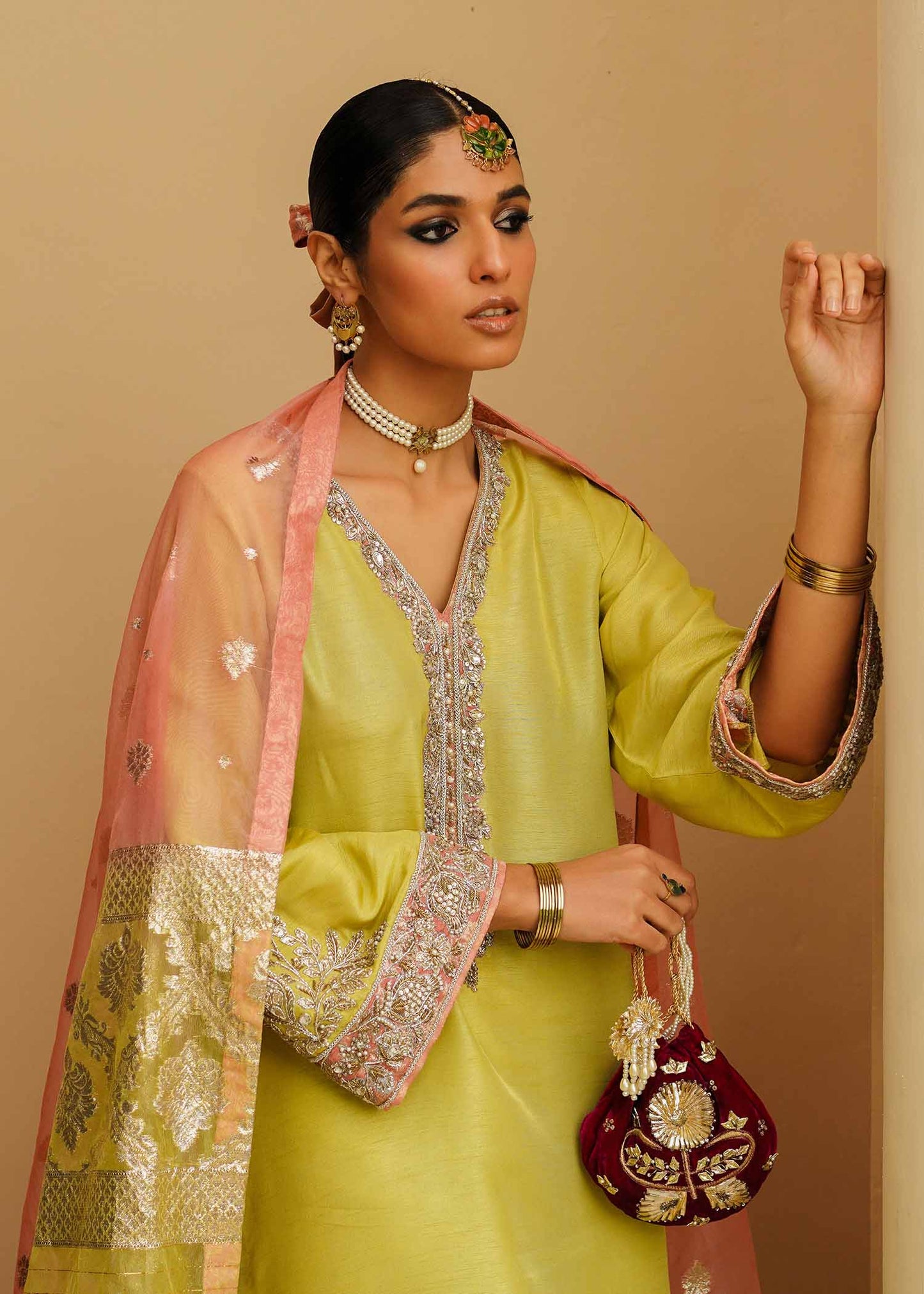 Mahgul | Eid Edit 2024 | Lemon Mint - Ladies Clothes