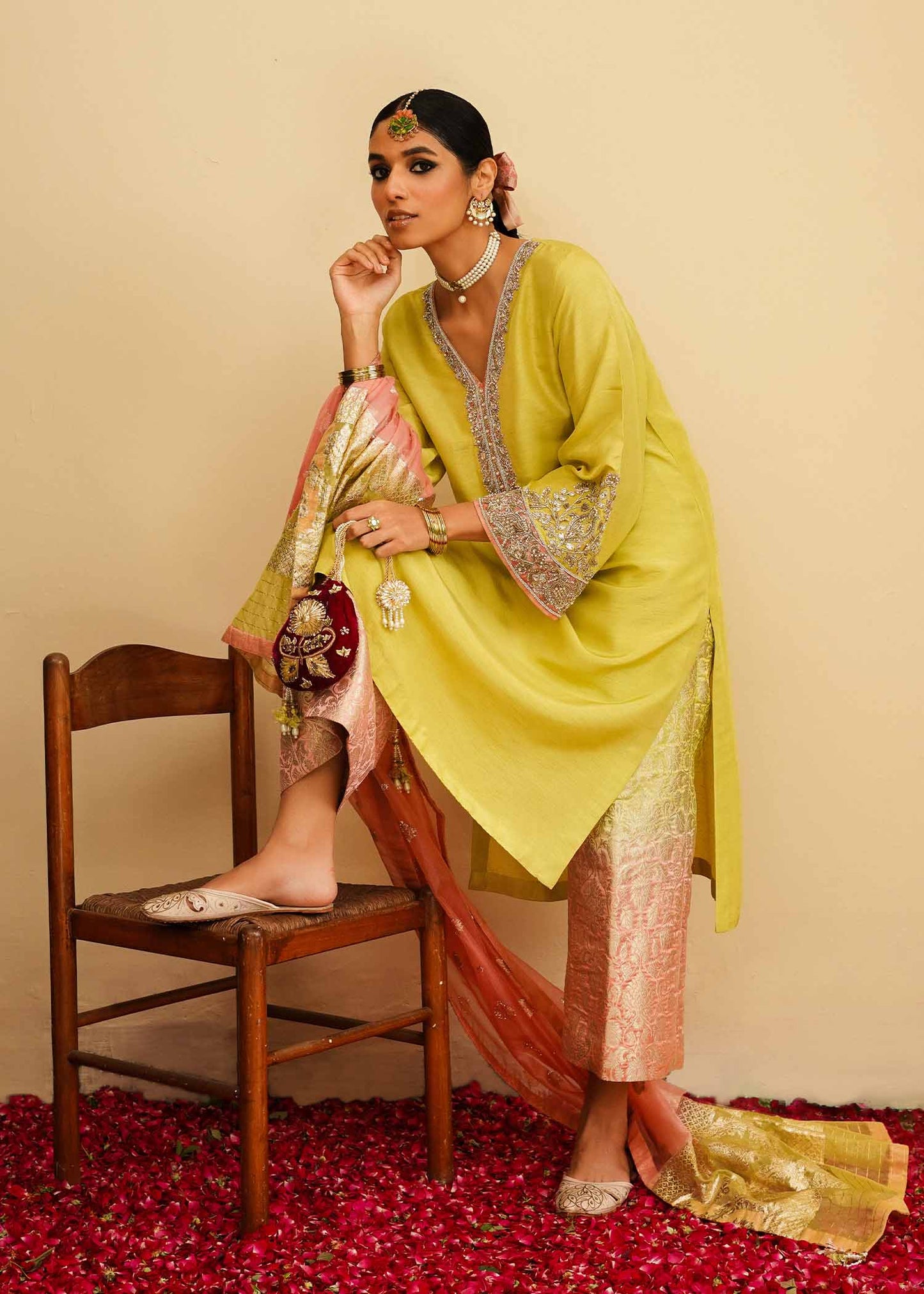 Mahgul | Eid Edit 2024 | Lemon Mint - Ladies Clothes