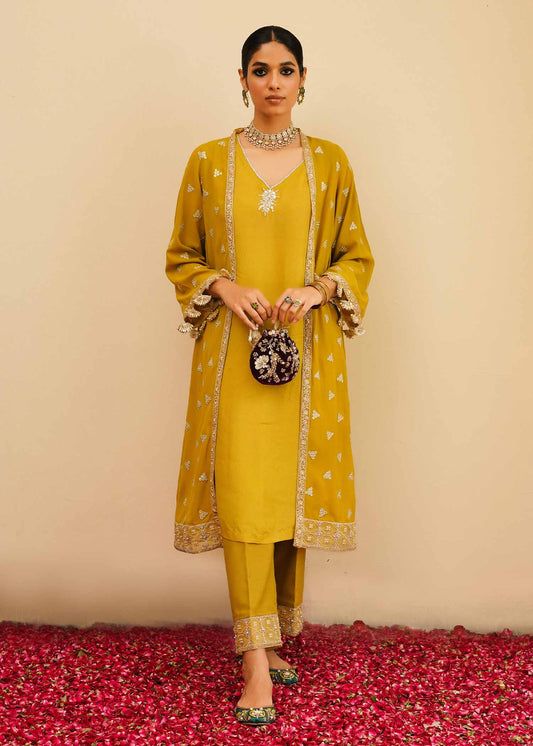 Mahgul | Eid Edit 2024 | Mustard Shine - Ladies Clothes