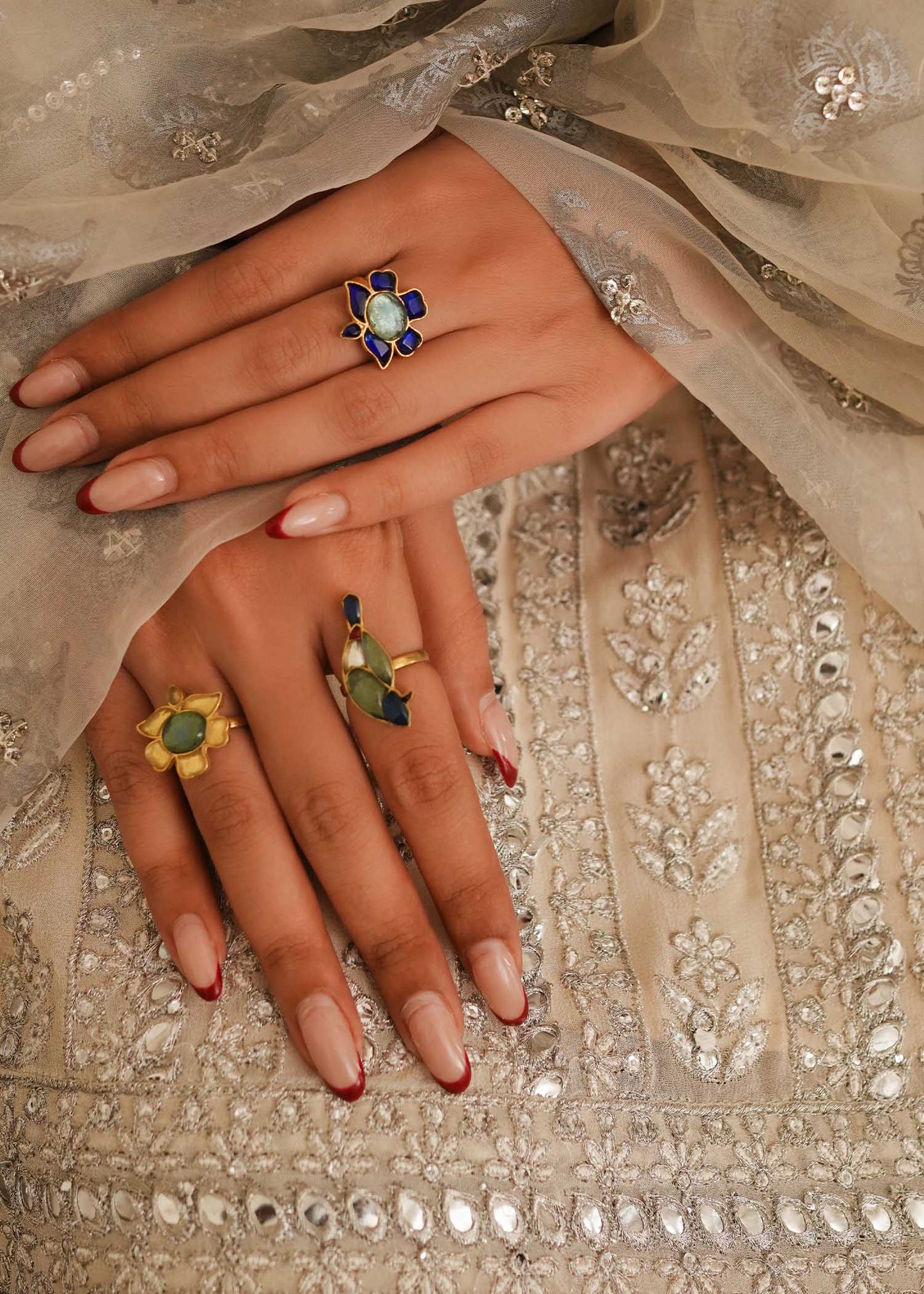 Mahgul | Eid Edit 2024 | Crushed Silver - Ladies Clothes