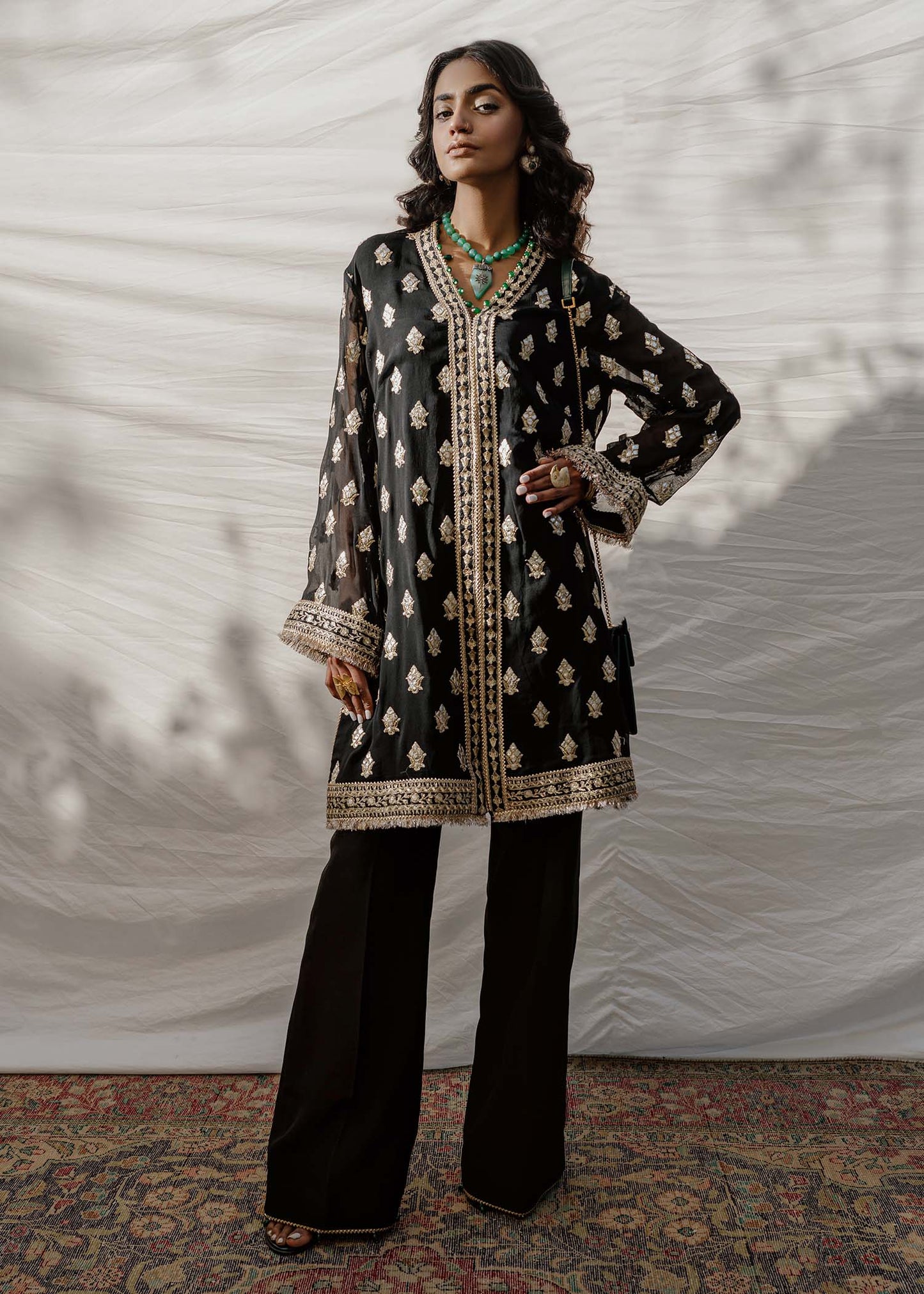 Mahgul | Eid Edit 2024 | Black Stone - Ladies Clothes