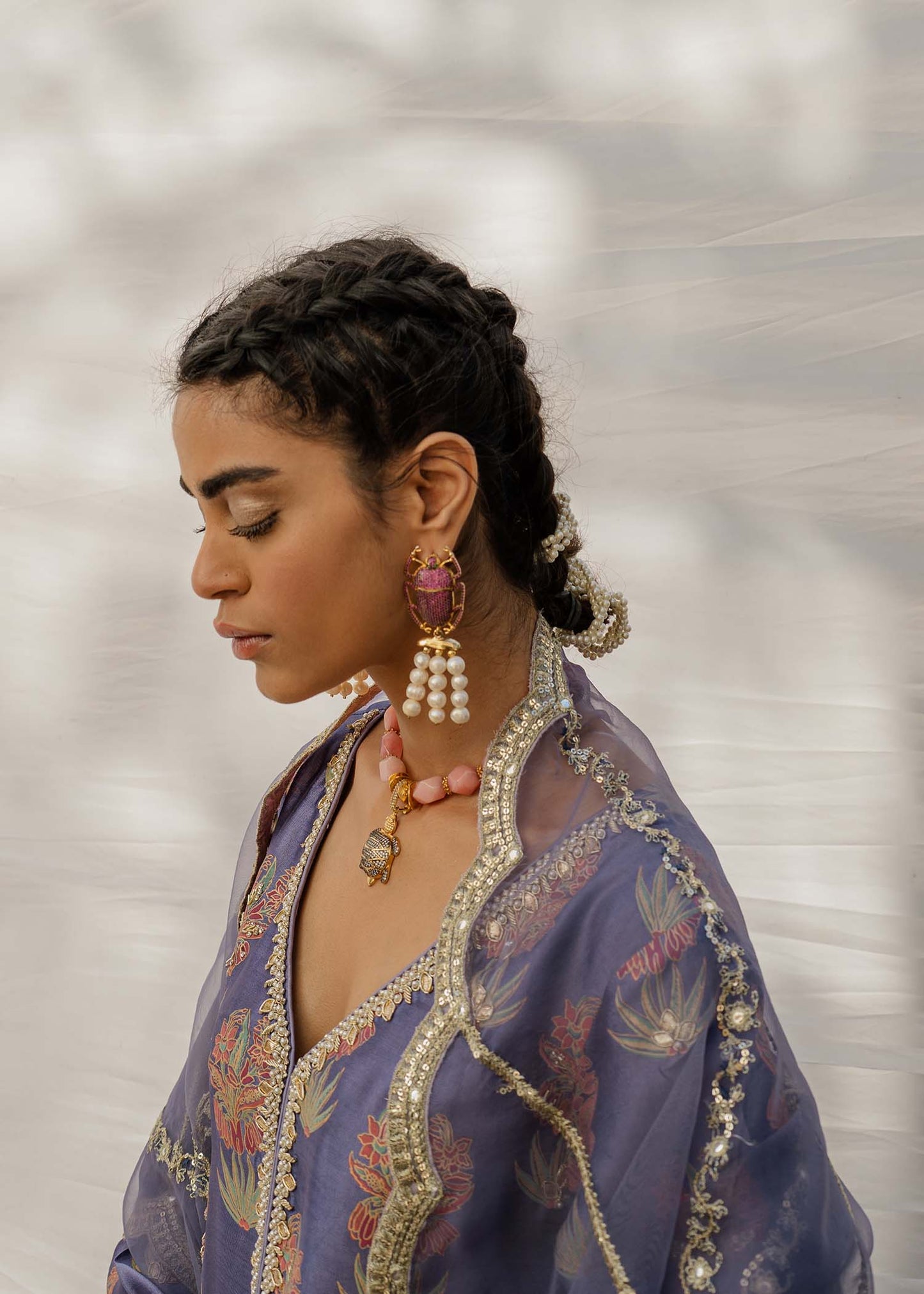 Mahgul | Eid Edit 2024 | Damson Diamante - Ladies Clothes