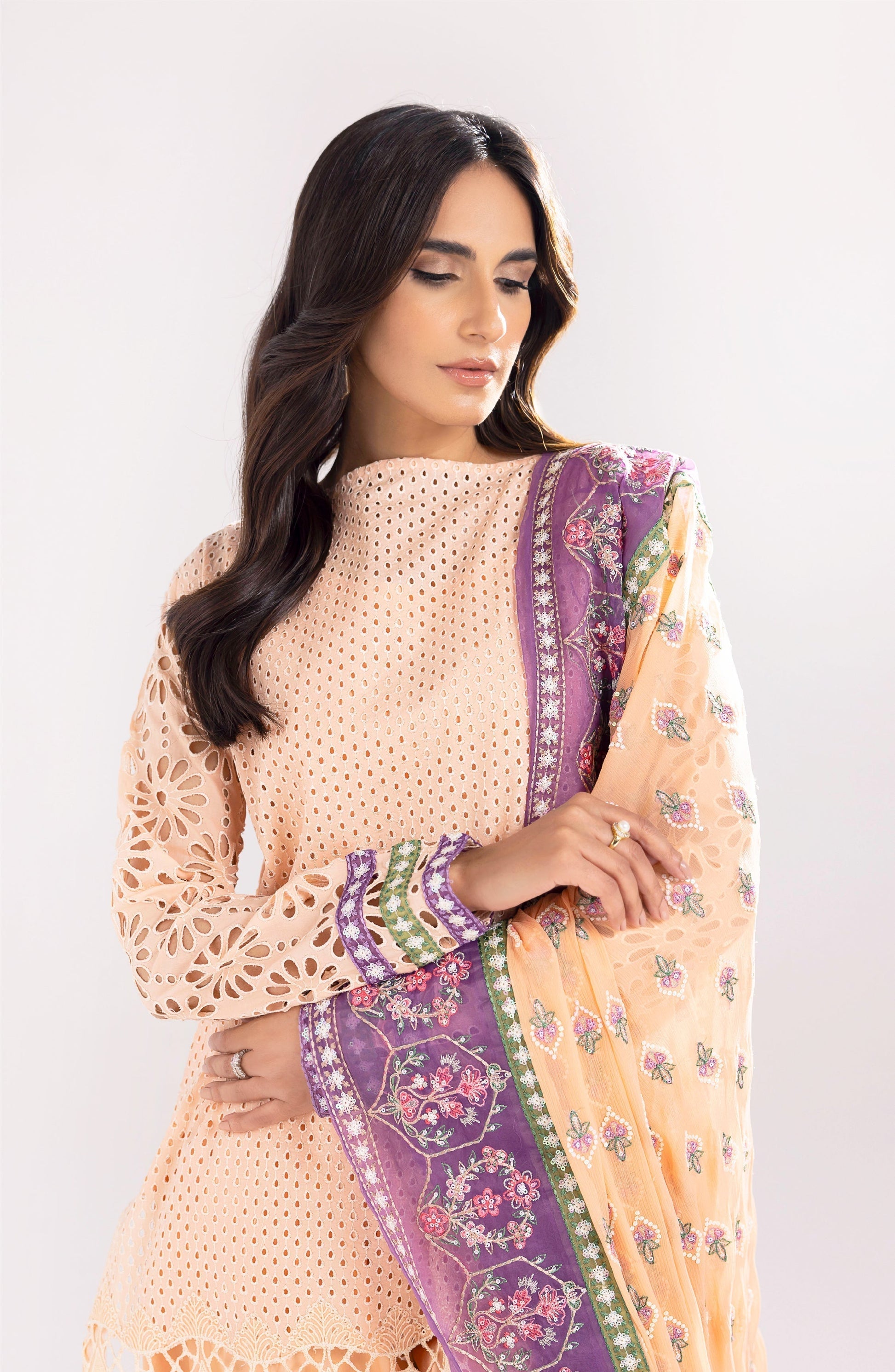 Maryum N Maria | Eid Luxury Lawn 24 | Roheen - Waniyas