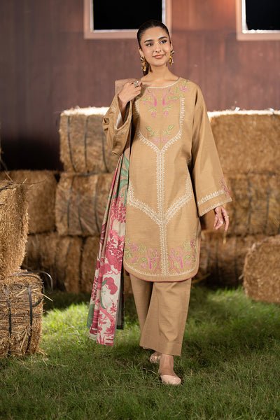 Maryum N Maria | Cosy Crew Winter Pret 25 | GULBANO - MSS5764 - Casual Dress - available at Maria Faisal in UK and USA.
