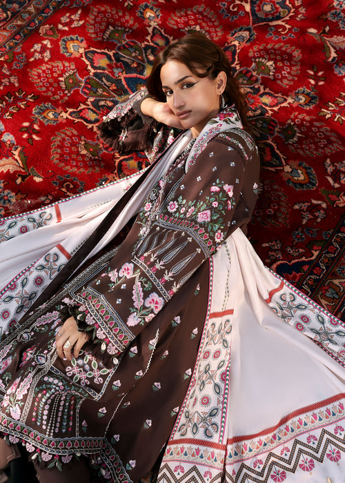 Sadaf Fawad Khan | Winter 25 | Mehroz - Casual Dress - available at Maria Faisal in UK and USA.