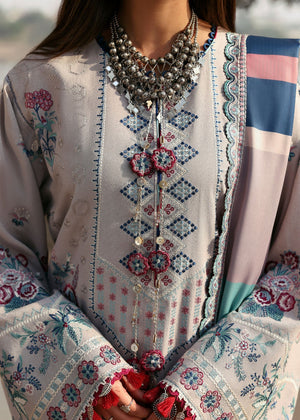 Sadaf Fawad Khan | Winter 25 | Roshan Ara - Casual Dress - available at Maria Faisal in UK and USA.
