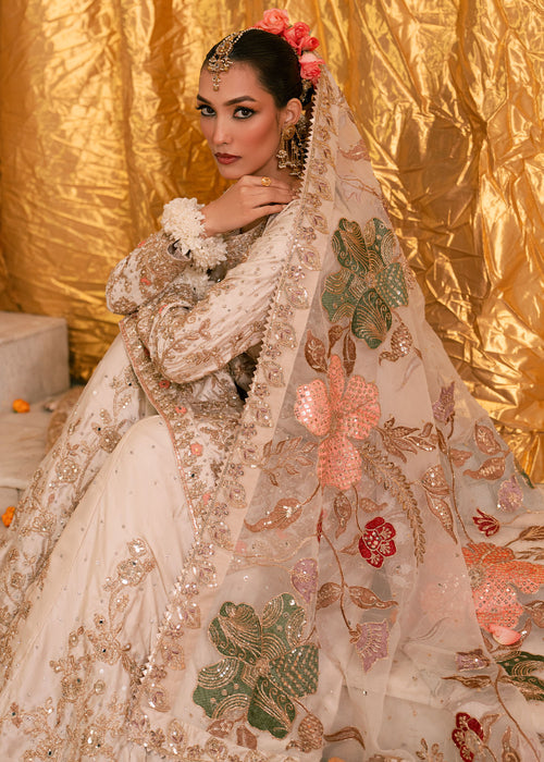 Haseens | Gehna Formals | Durr - Dress - available at Maria Faisal in UK and USA.