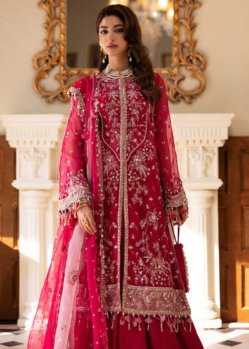 Sadaf Fawad Khan | Wedding Festive 25 | Fuschia Rose - Casual Dress - available at Maria Faisal in UK and USA.
