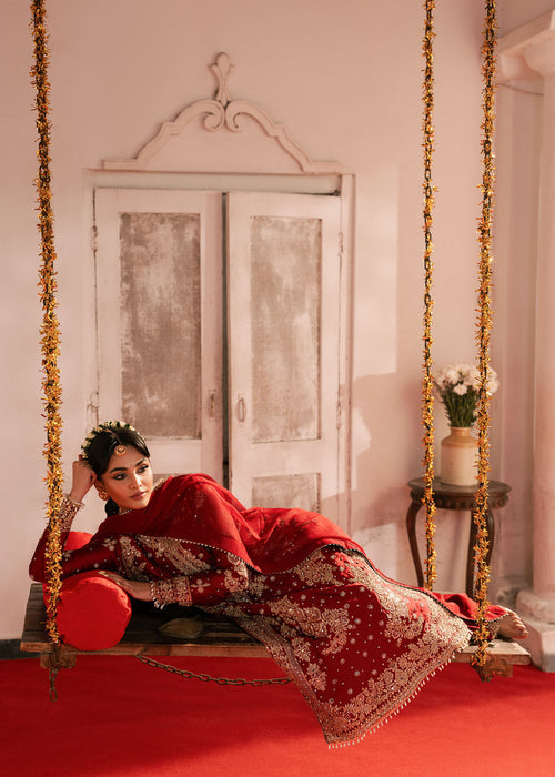 Haseens | Gehna Formals | Yaqoot - Dress - available at Maria Faisal in UK and USA.
