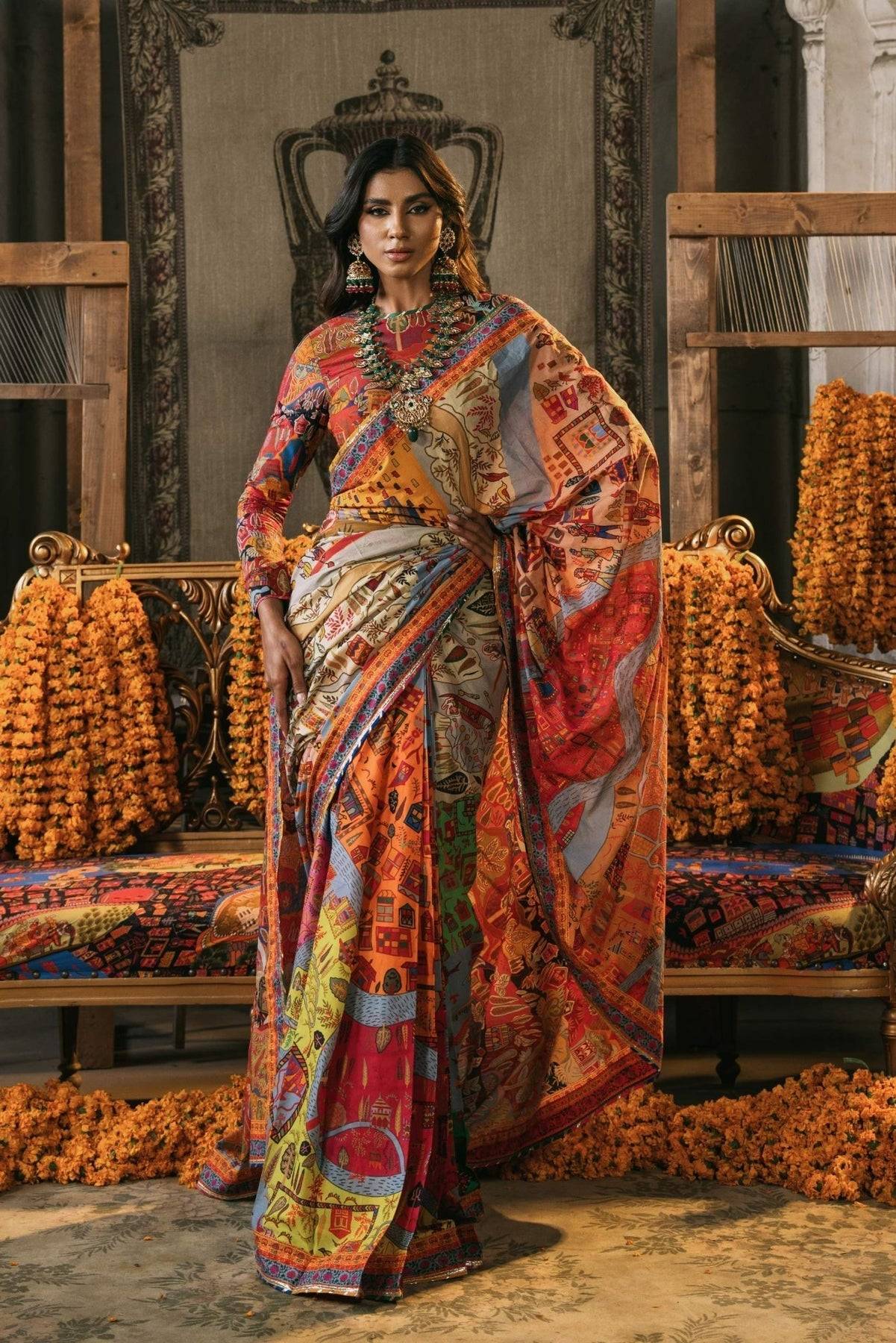 Fahad Hussayn | Lawn Banger | Mewar by Maria Faisal - Registered Vendor of : Fahad Hussayn - type : Ladies Clothes - 100% original wedding dresses