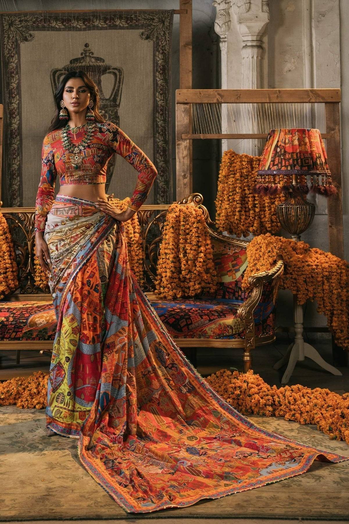 Fahad Hussayn | Lawn Banger | Mewar by Maria Faisal - Registered Vendor of : Fahad Hussayn - type : Ladies Clothes - 100% original wedding dresses