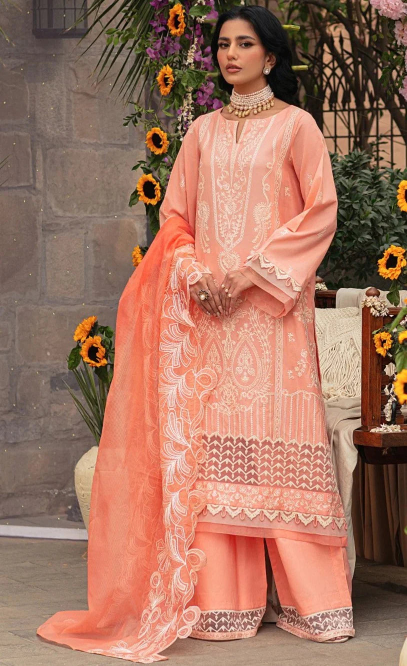 Mohagni | Muntazir Luxury Lawn 24 | CM-01 - Ladies Clothes