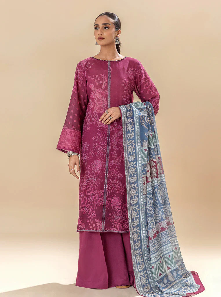 Morbagh | Lawn Collection 24 | WINE WARMTH - Ladies Clothes