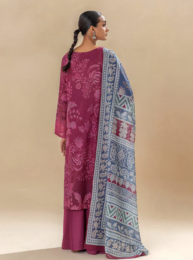 Morbagh | Lawn Collection 24 | WINE WARMTH - Ladies Clothes