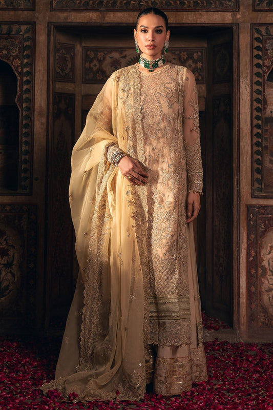 Motifz | Luxury Formal | 4821 - SHERBANO - is Beige dress from Motifz - Ladies Clothes - Maria Faisal