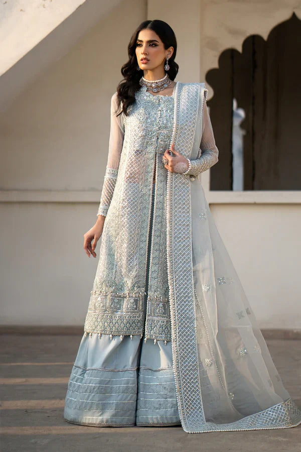 Ittehad | Dilruba Wedding Formals | ESDR75-SUT-BLU - Ladies Clothes