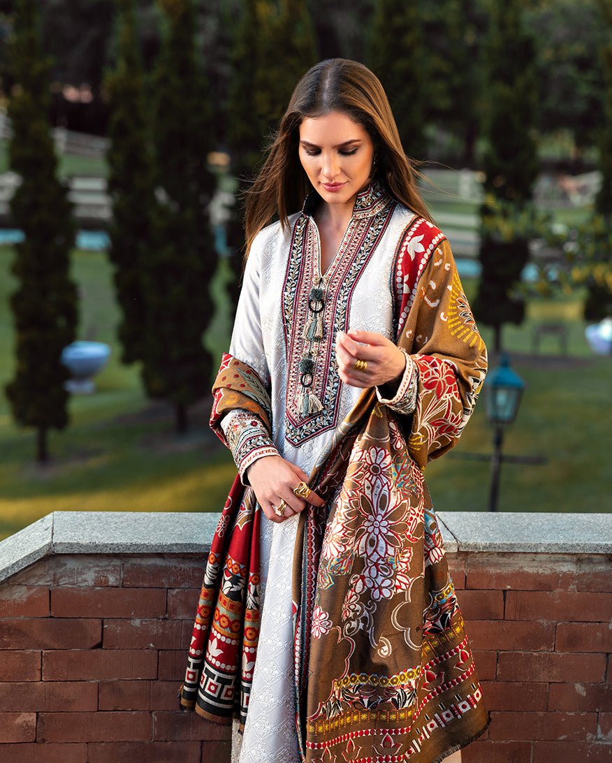 Mushq | Winter Broadway 25 | Tuscan Dawn - Casual Wear - available at Maria Faisal in UK and USA