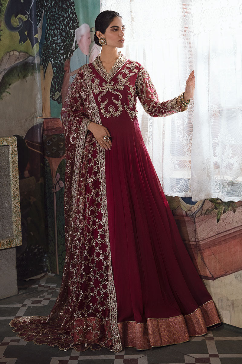 Mushq | Irha Kalidaar Chiffon Pret | NYRA - Wedding Dress - Maria Faisal