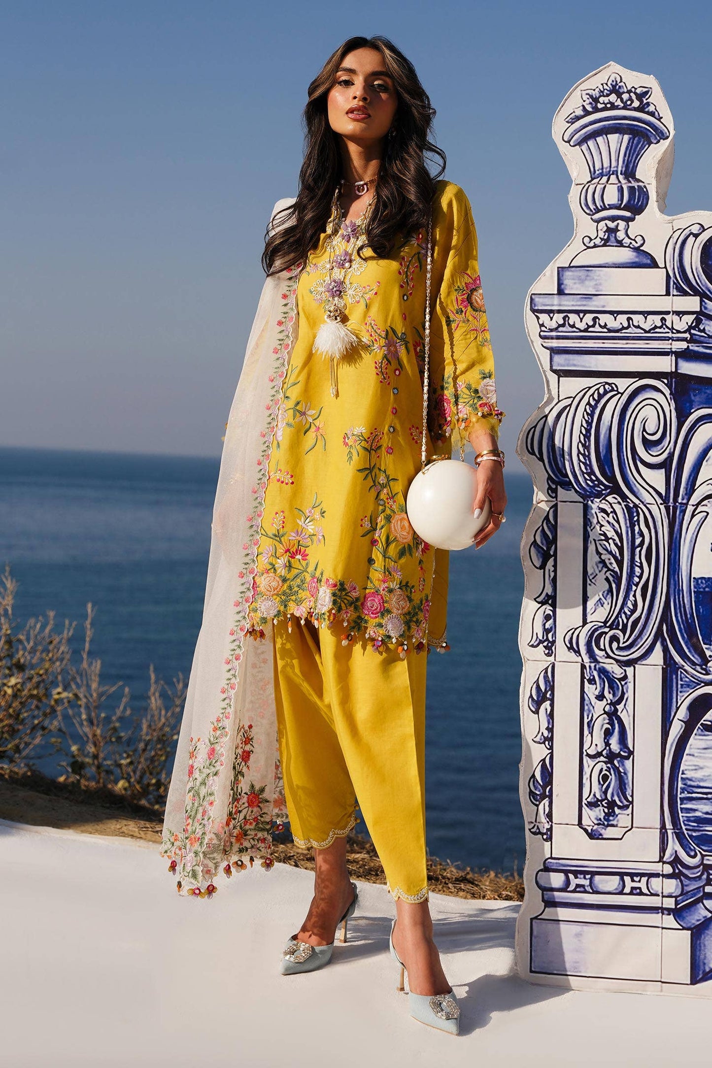 Sana Safinaz | Muzlin Spring 24 | M241-002A-CX - Ladies Clothes - Maria Faisal