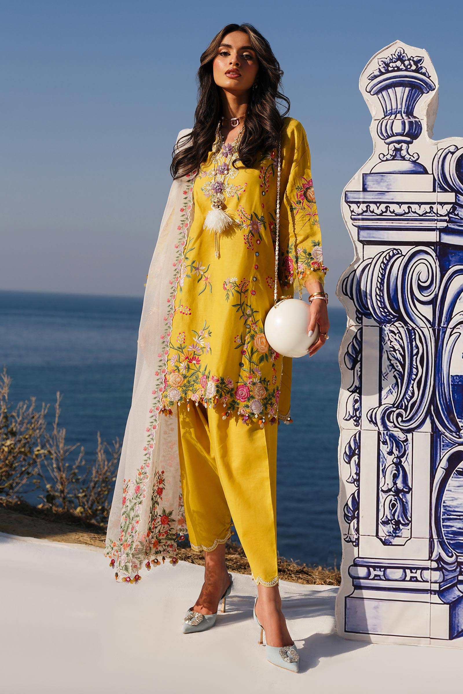 Sana Safinaz | Muzlin Spring 24 | M241-002A-CX - Ladies Clothes - Maria Faisal