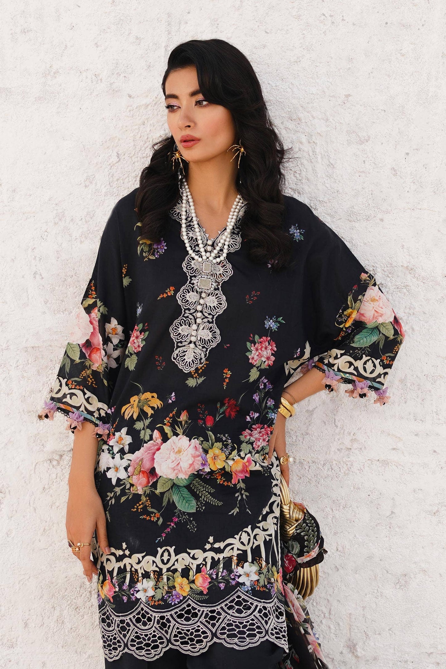 Sana Safinaz | Muzlin Spring 24 | M241-012B-CI - Ladies Clothes - Maria Faisal