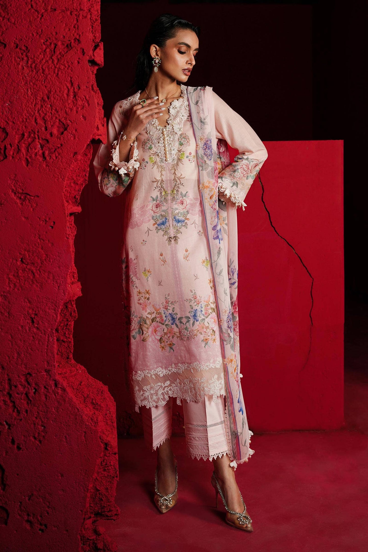 Sana Safinaz | Muzlin Spring 24 | M241-013A-CI - Ladies Clothes - Maria Faisal