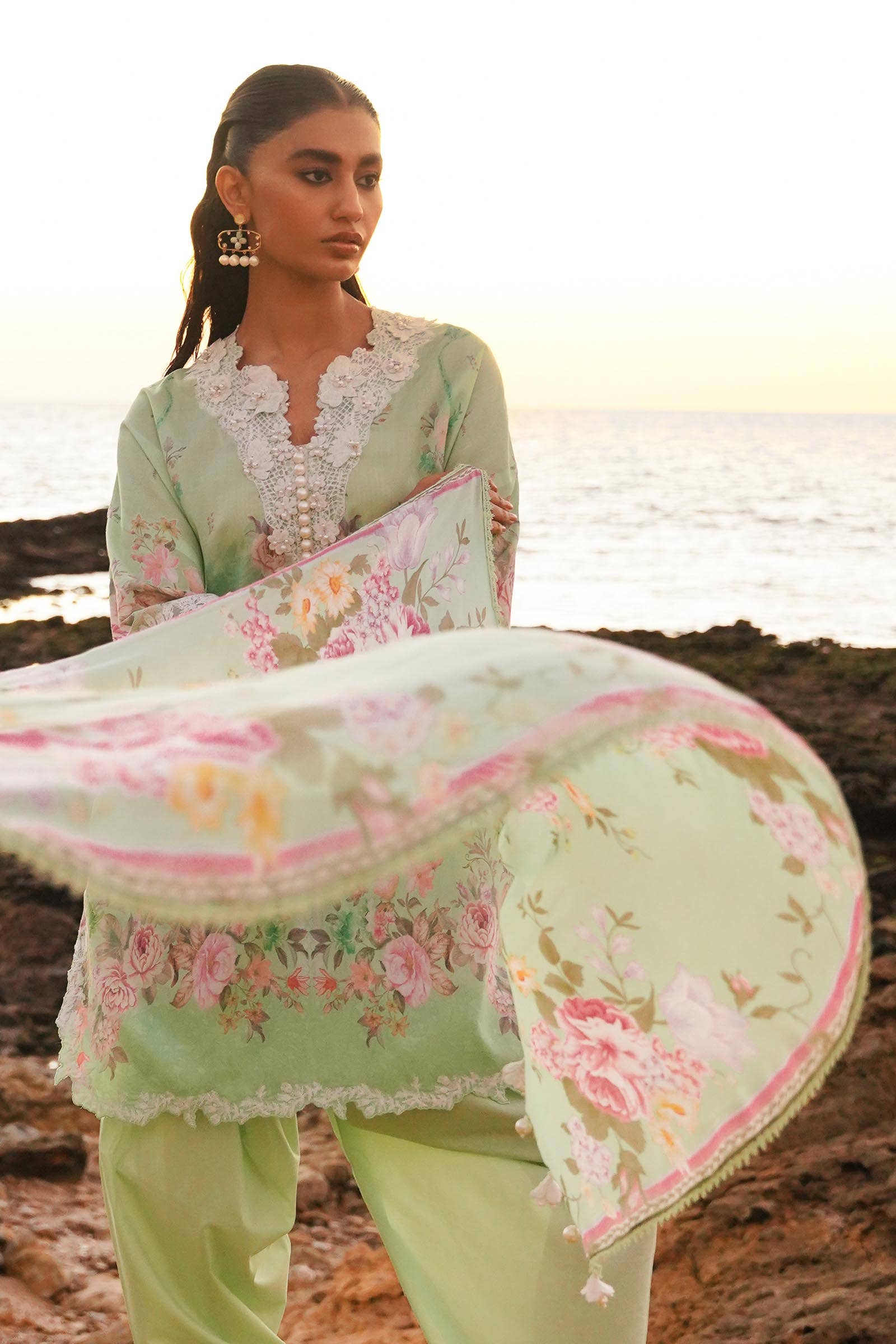 Sana Safinaz | Muzlin Spring 24 | M241-013B-CI - Ladies Clothes - Maria Faisal