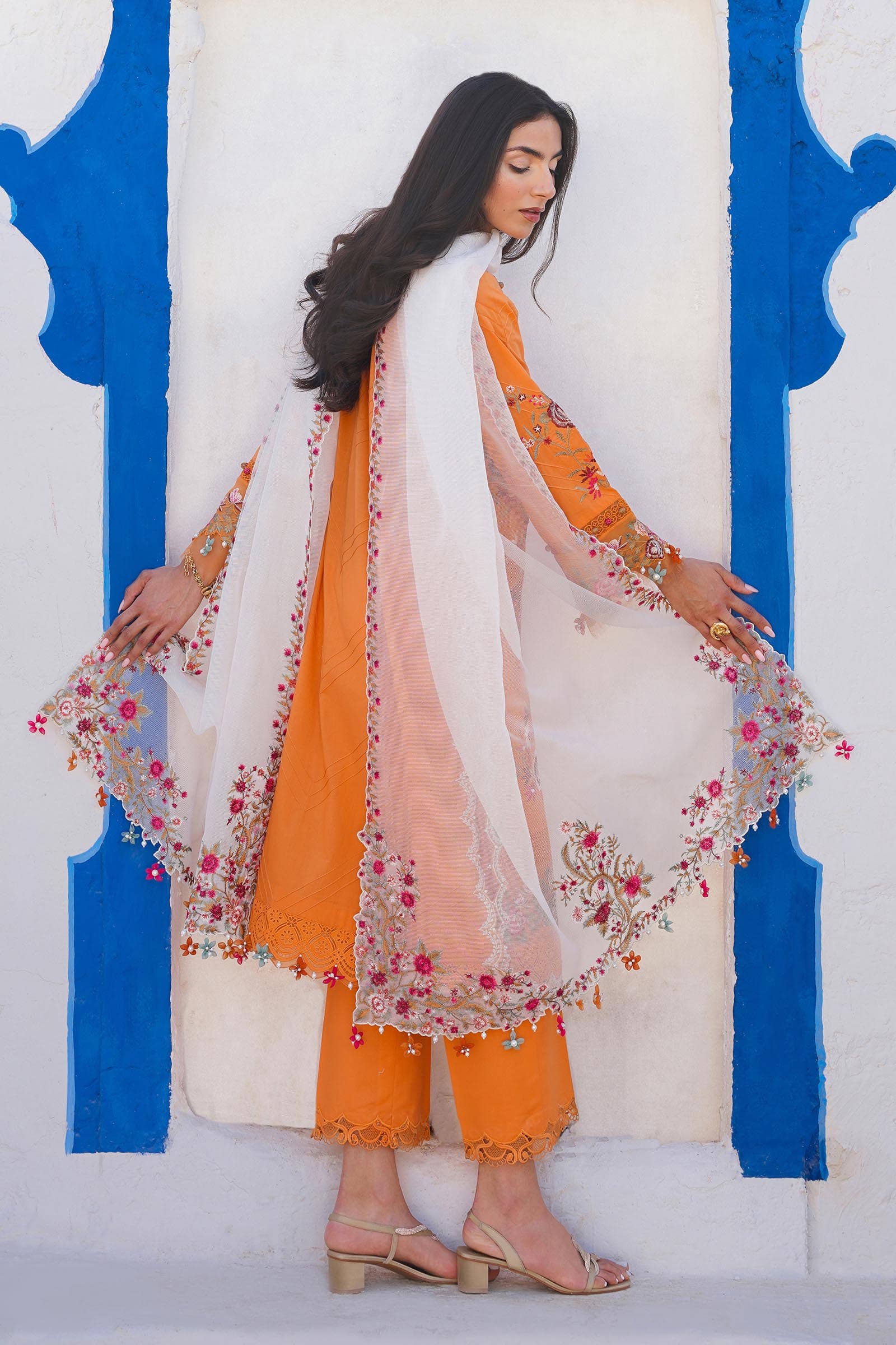 Sana Safinaz | Muzlin Spring 24 | M241-002B-CX - Ladies Clothes - Maria Faisal
