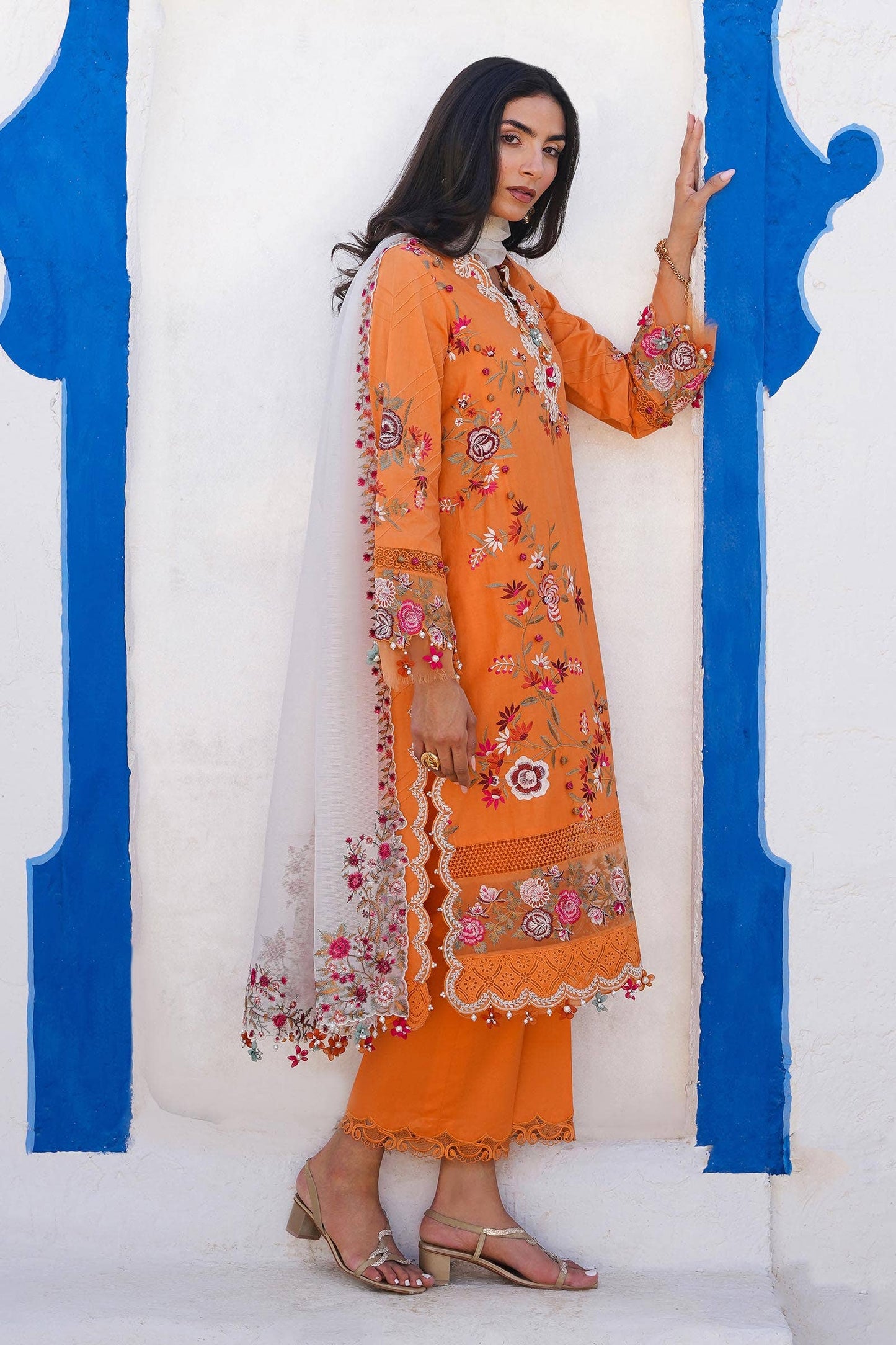 Sana Safinaz | Muzlin Spring 24 | M241-002B-CX - Ladies Clothes - Maria Faisal