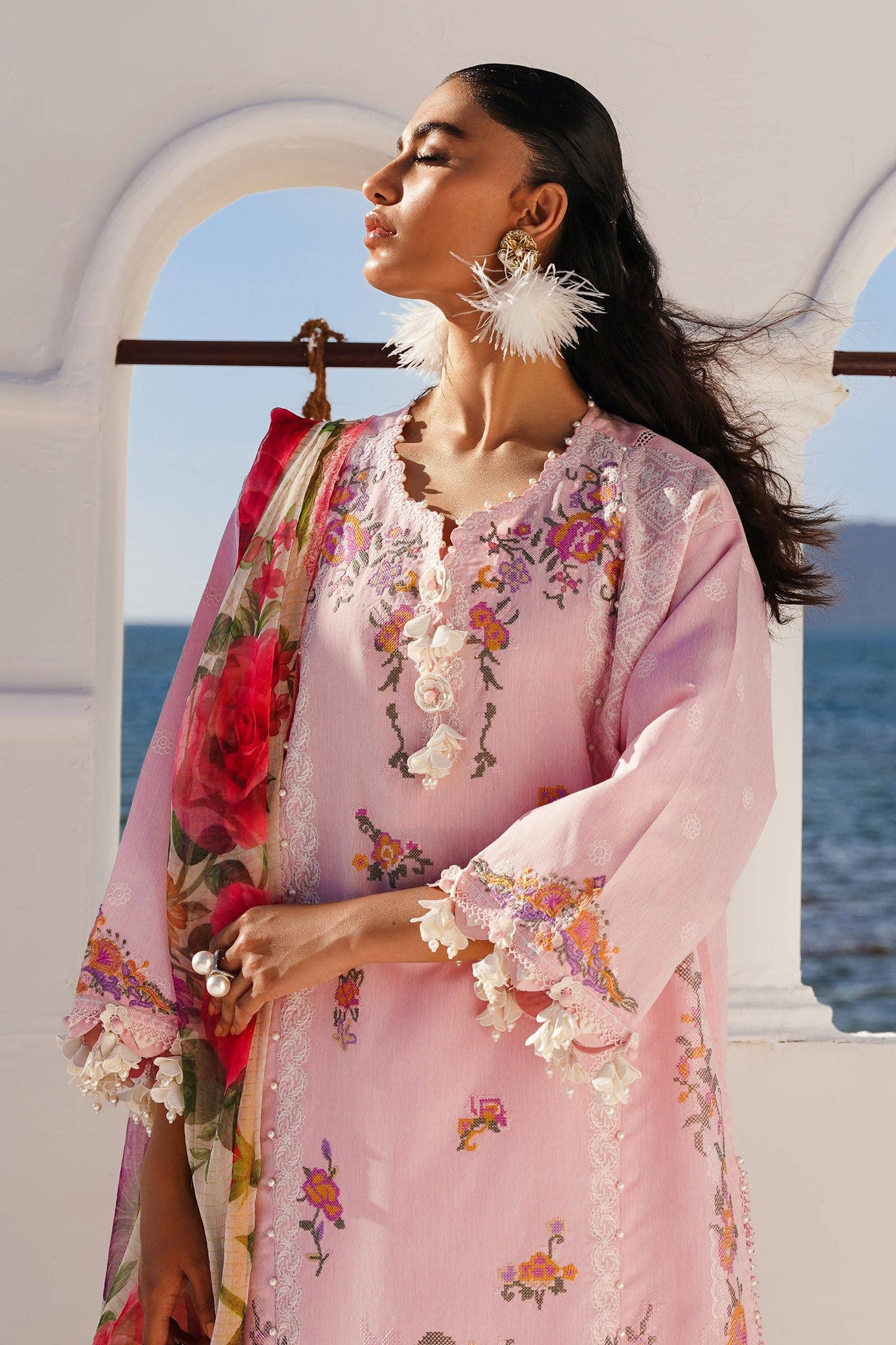 Sana Safinaz | Muzlin Spring 24 | M241-016A-CL - Ladies Clothes - Maria Faisal