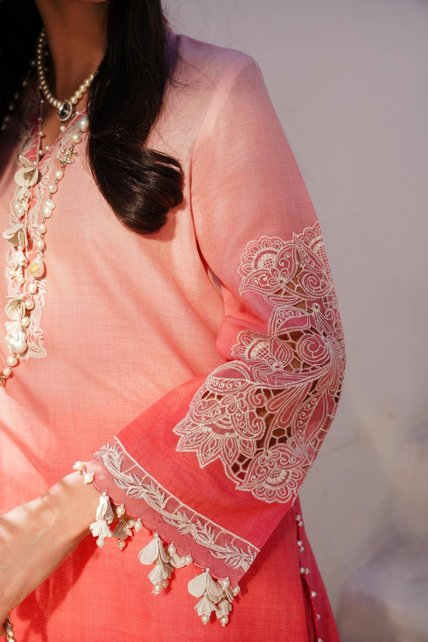 Sana Safinaz | Muzlin Spring 24 | M241-017A-CW - Ladies Clothes - Maria Faisal