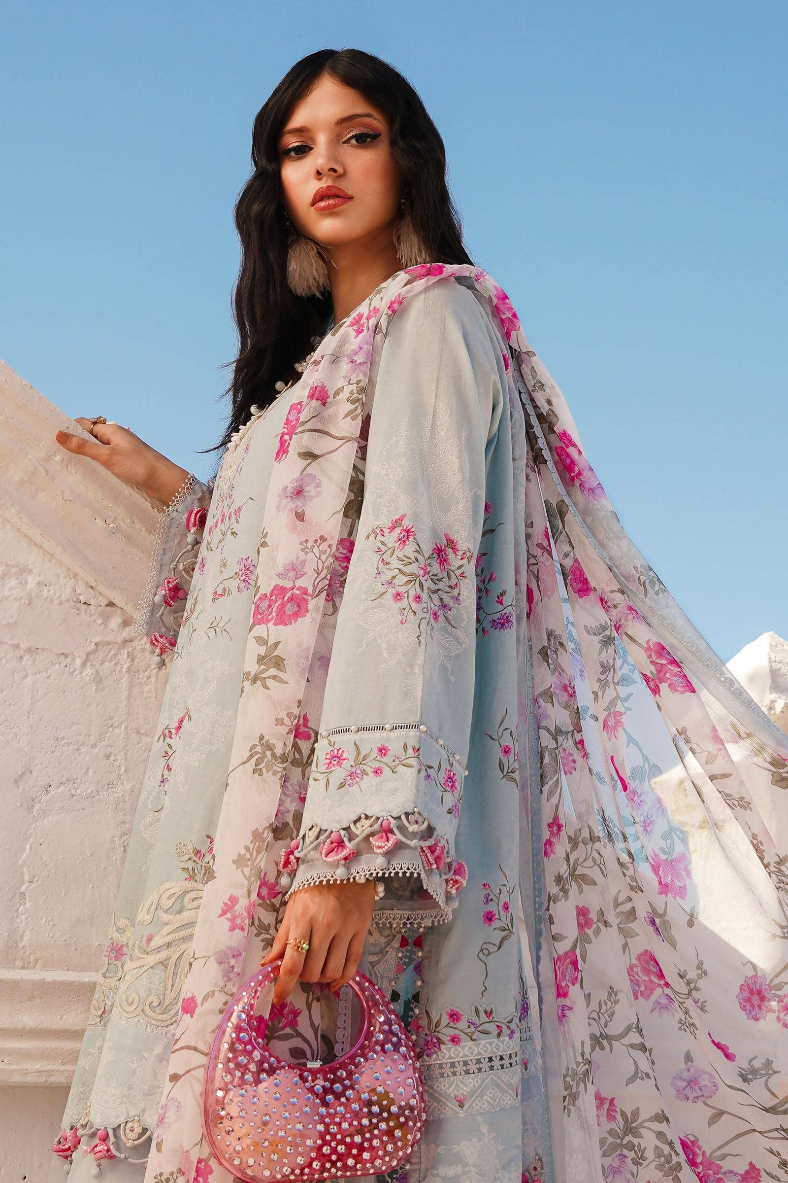 Sana Safinaz | Muzlin Spring 24 | M241-019B-CI - Ladies Clothes - Maria Faisal