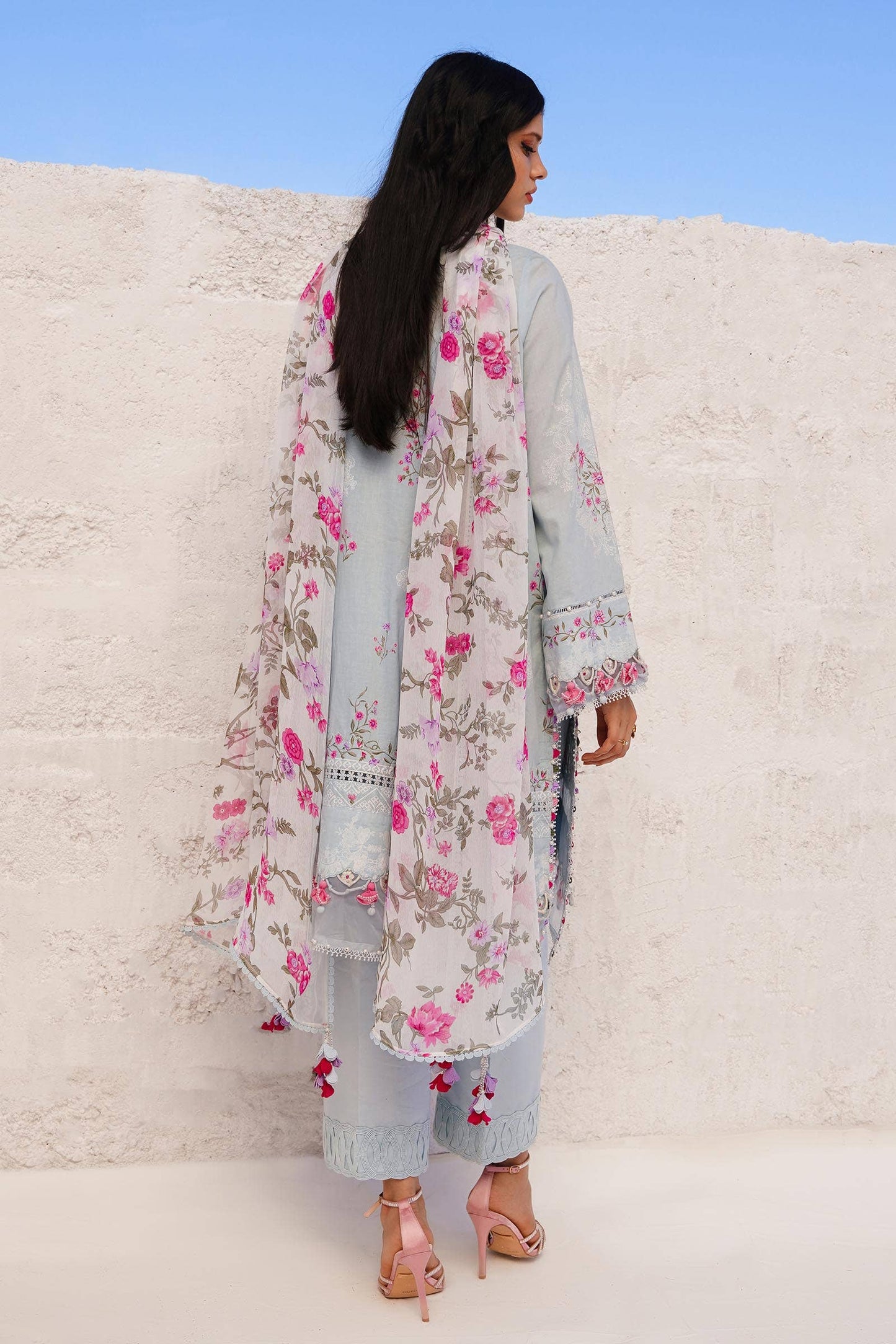 Sana Safinaz | Muzlin Spring 24 | M241-019B-CI - Ladies Clothes - Maria Faisal