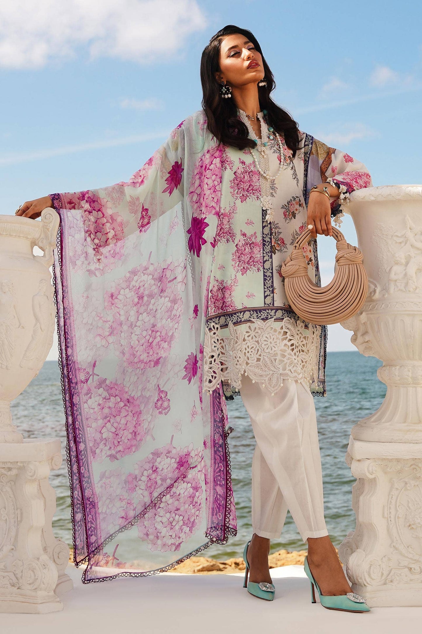 Sana Safinaz | Muzlin Spring 24 | M241-003B-CI - Ladies Clothes - Maria Faisal