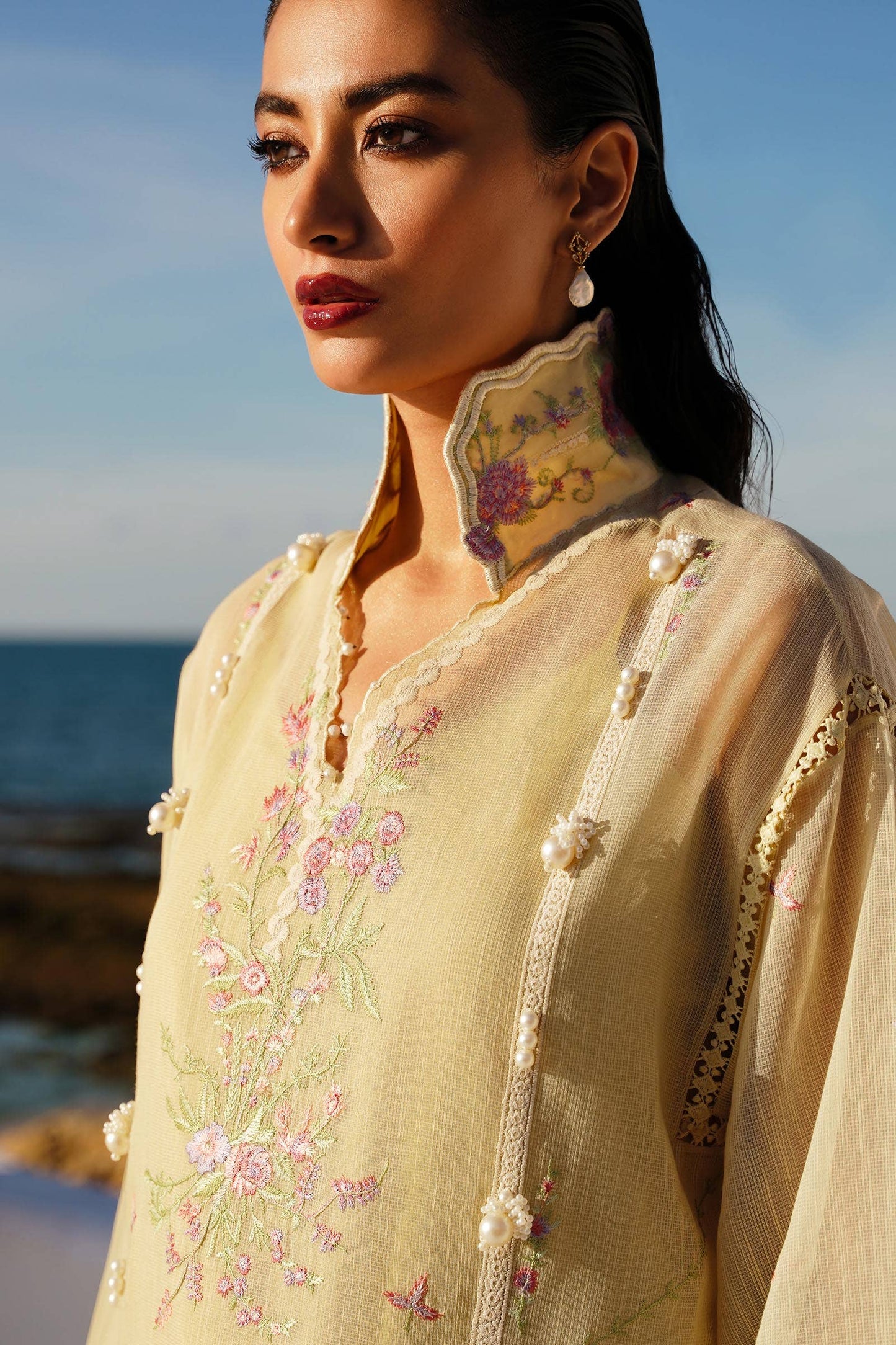Sana Safinaz | Muzlin Spring 24 | M241-005B-CL - Ladies Clothes - Maria Faisal