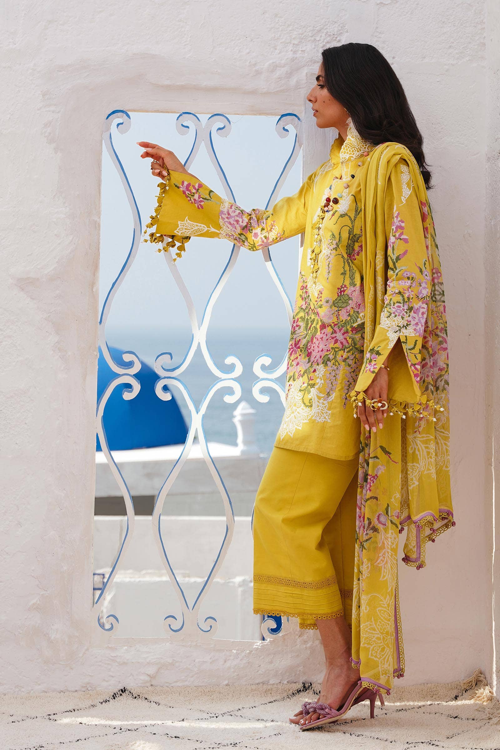 Sana Safinaz | Muzlin Spring 24 | M241-006B-CJ - Ladies Clothes - Maria Faisal