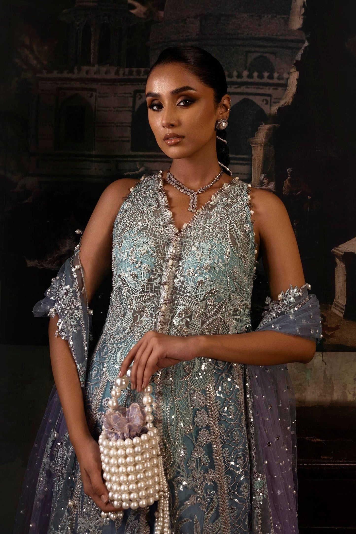 Sana Safinaz | Nura Festive 25 | N252-002-3CX by Maria Faisal - Registered Vendor of : Sana Safinaz - type : Ladies Clothes - 100% original wedding dresses