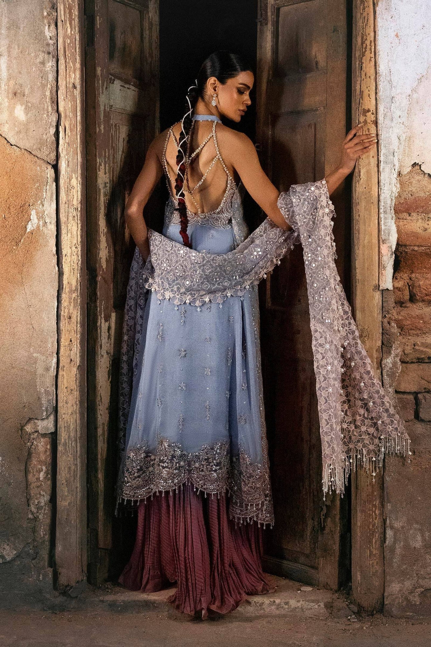 Sana Safinaz | Nura Festive 25 | N252-006-3CX by Maria Faisal - Registered Vendor of : Sana Safinaz - type : Ladies Clothes - 100% original wedding dresses