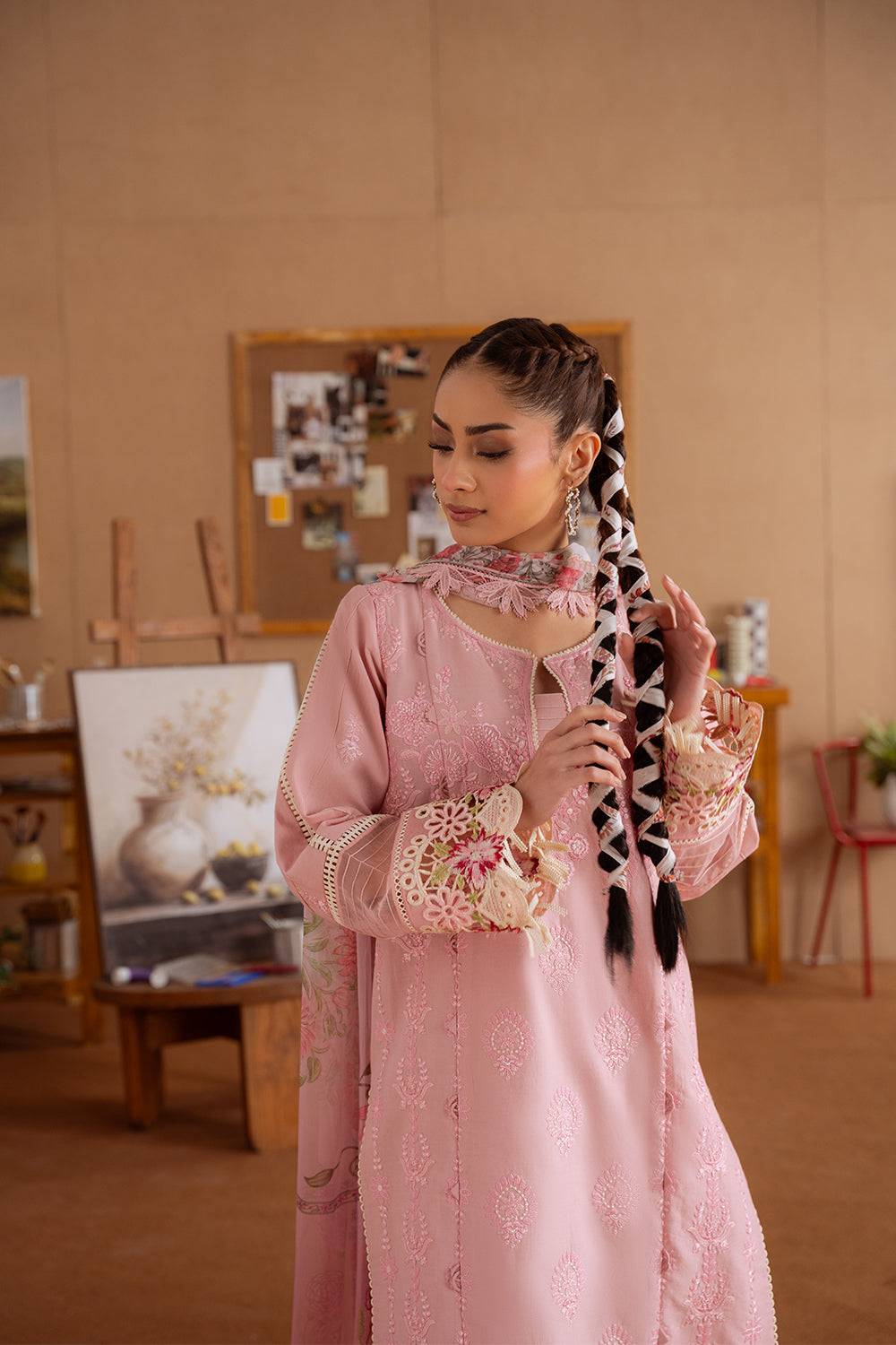 Saira Rizwan | Laanem Summer Lawn 25 | LEYLA-B-SRL25-04 by Maria Faisal - Registered Vendor of : Saira Rizwan - type : Ladies Clothes - 100% original wedding dresses