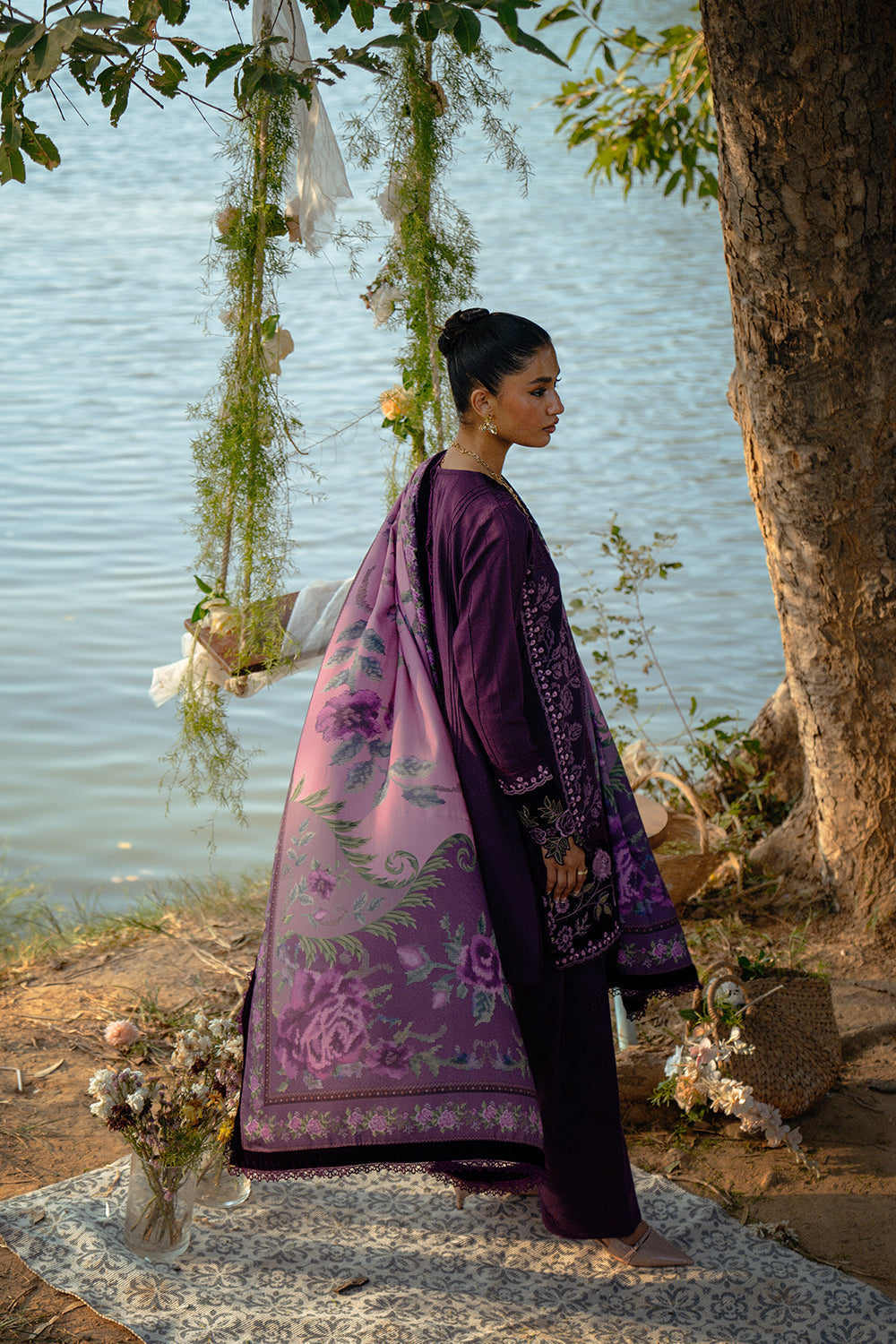 Saira Rizwan | Winter 2024 | RUNI-SRW24-02 - Ladies Clothes - Maria Faisal