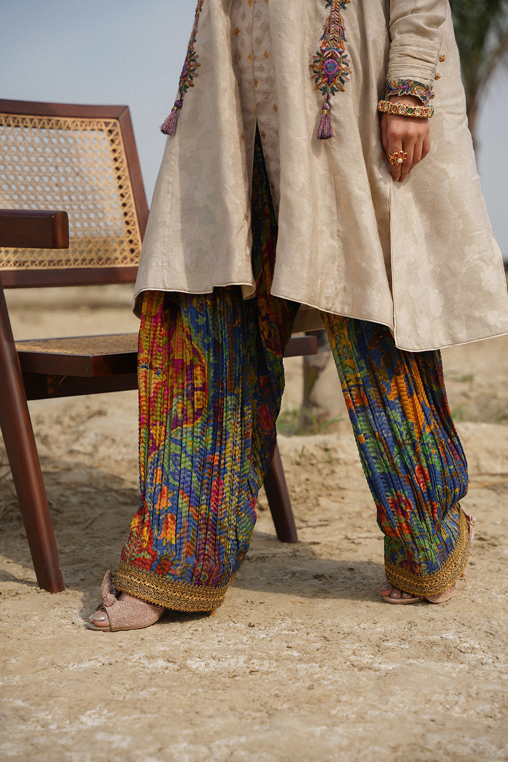 Nilofer Shahid | Verve Summer 24 | Verena (3pc) Verve SS 24 - Maria Faisal