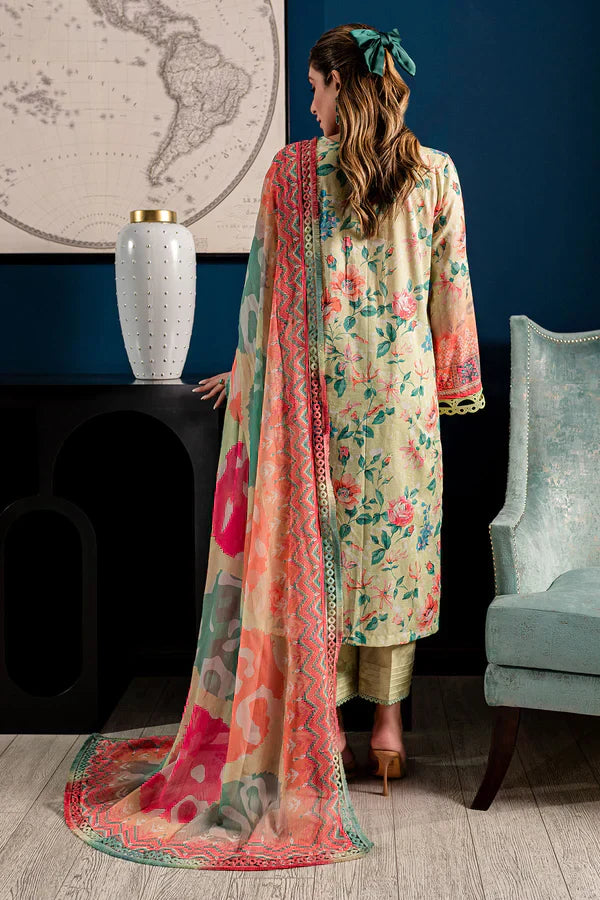 Nureh | Printed Lawn 24 | SP-97 - Ladies Clothes - Maria Faisal